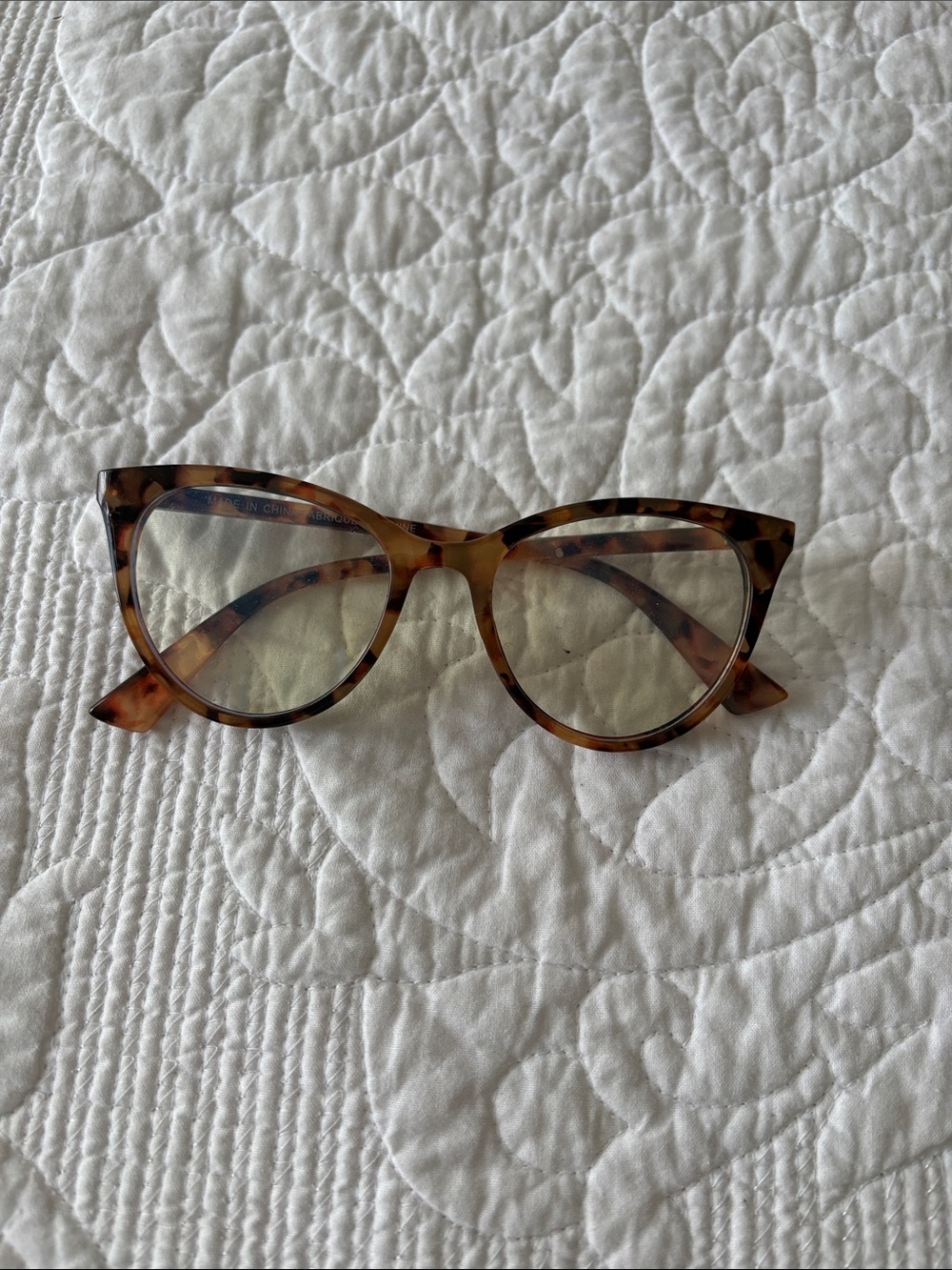 Tortoiseshell Cat-Eye blue light  - Brown